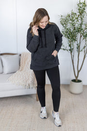 WAREHOUSE Vintage Wash Hoodie - Black FINAL SALE