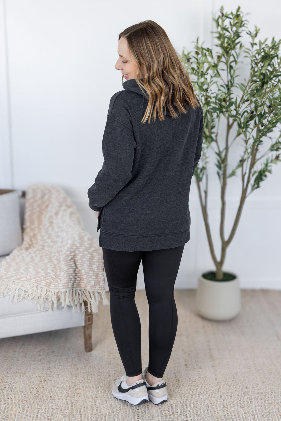 WAREHOUSE Vintage Wash Hoodie - Black FINAL SALE