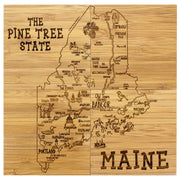 Maine Puzzle 4-Pc. Coaster Set with Case