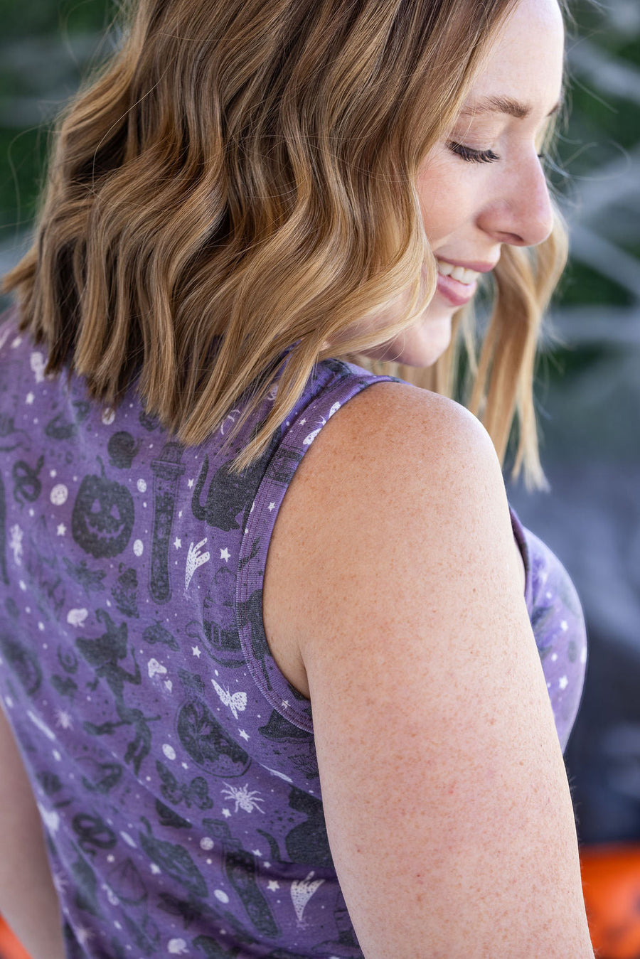 WAREHOUSE Ava Tank - I Put A Spell On You  FINAL SALE