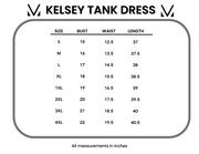 IN STOCK Kelsey Tank Dress - Mint Floral