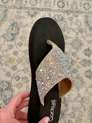 Long Time No Sea Sandal- Clear