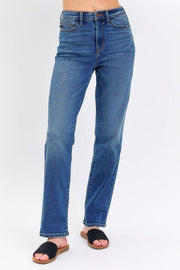High Waist Straight Fit