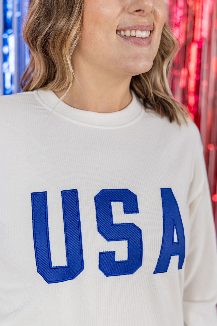 WAREHOUSE USA Pullover - White
