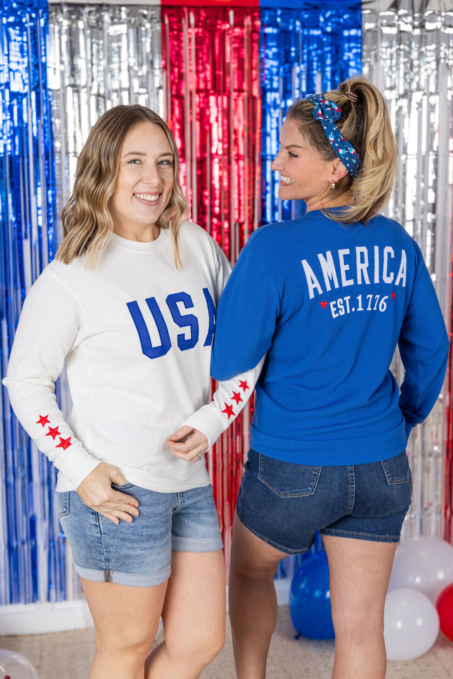 WAREHOUSE USA Pullover - White