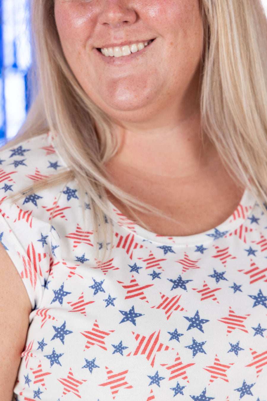 WAREHOUSE Ava Tank - American Stars and Stripes