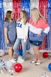 IN STOCK Knot Dress - Aviators and Fireworks