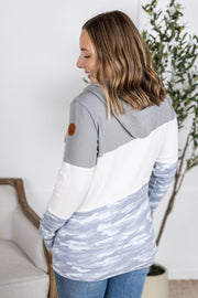 WAREHOUSE Colorblock Fullzip - Camo
