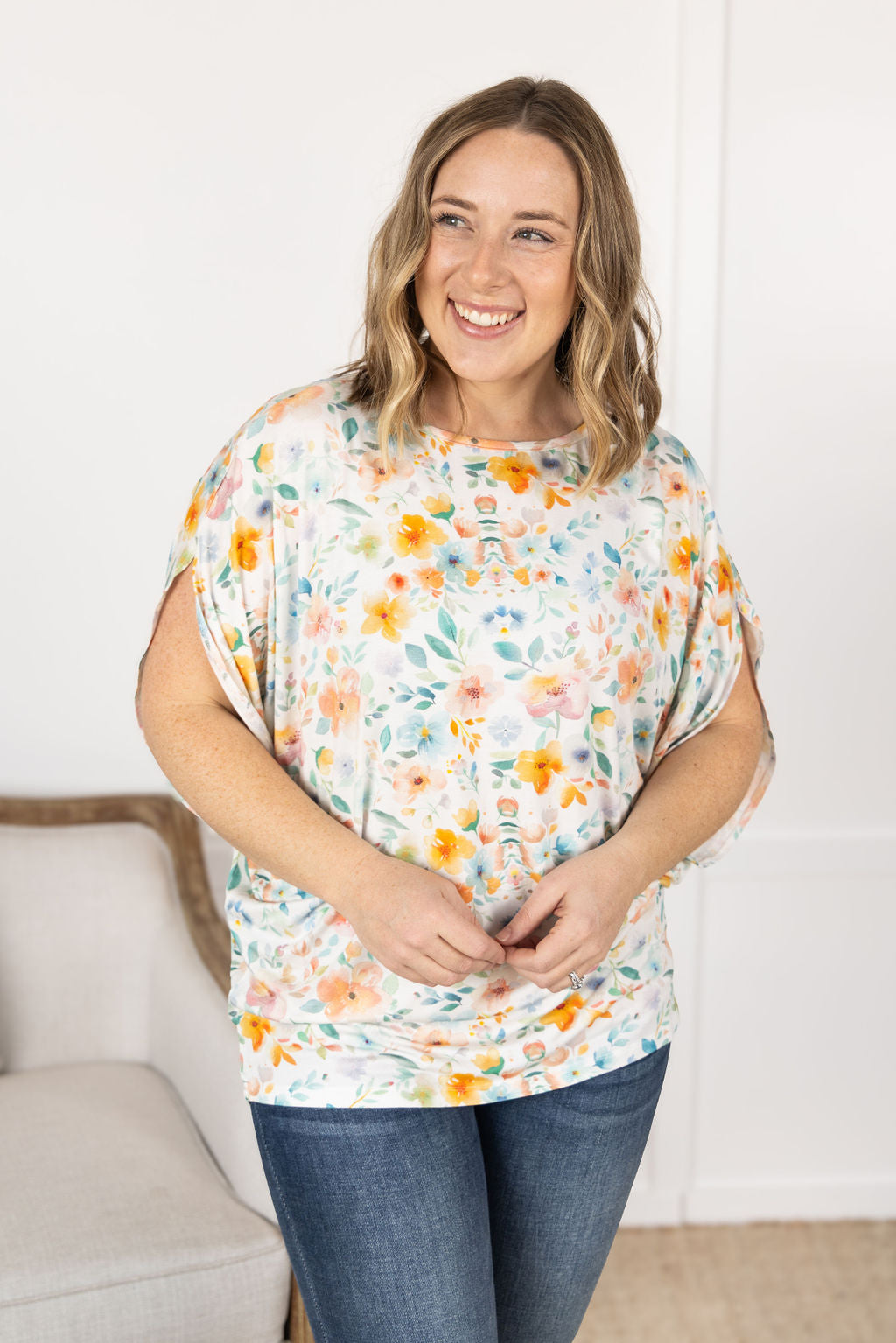 WAREHOUSE Darcy Dolman - Watercolor Floral