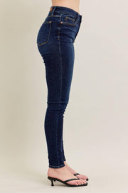 High Waisted Skinny- Dark Wash