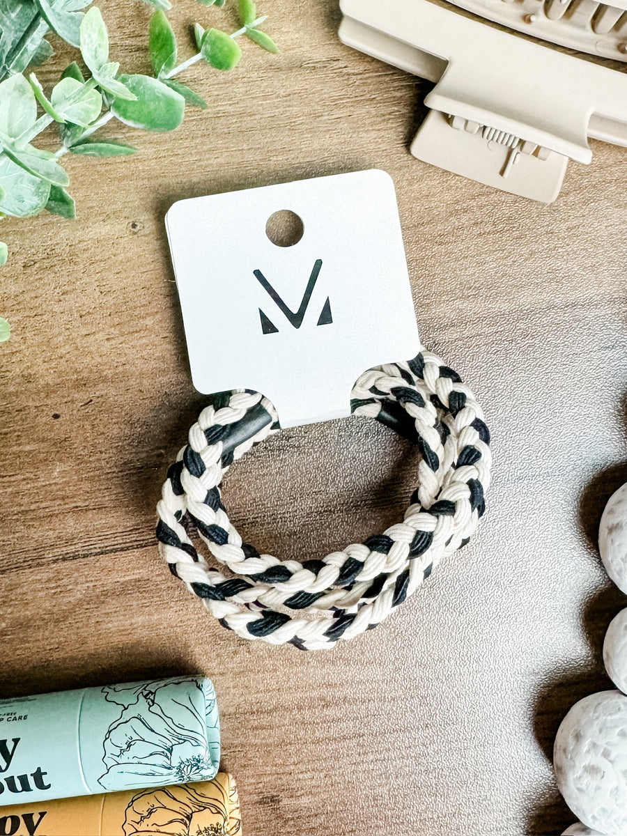 WAREHOUSE Hair Tie Bracelet Sets - Neutral Ropes | Hair Accessories