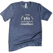 Lakes, Pines and Coastlines T-Shirt