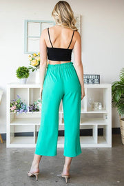 Paper Bag Pants- Green