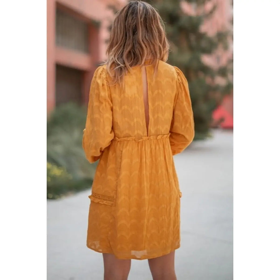 Babydoll Sunflower Dress