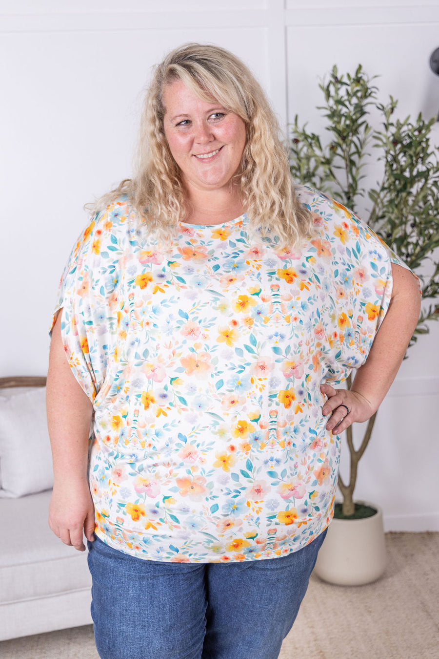 WAREHOUSE Darcy Dolman - Watercolor Floral
