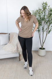 WAREHOUSE Women's Athleisure Leggings - Black