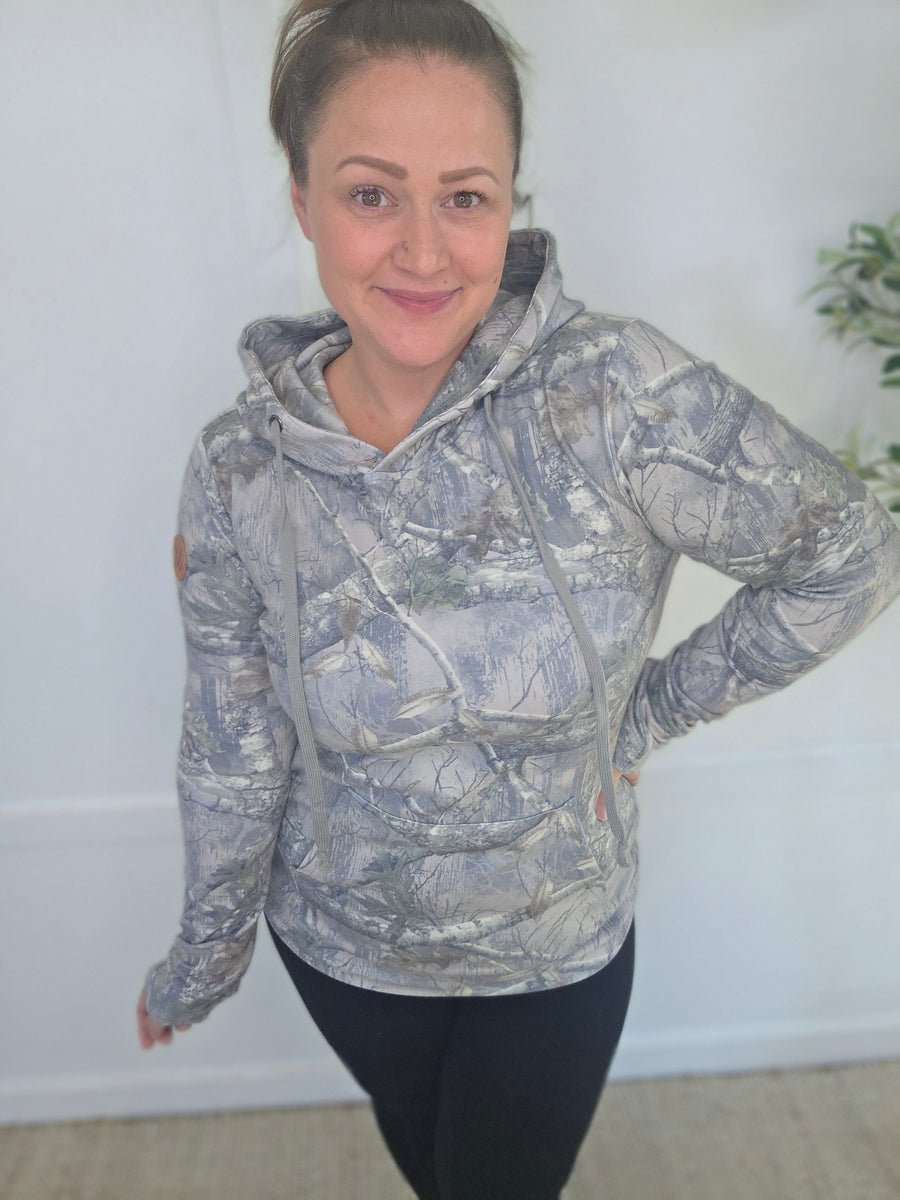 WAREHOUSE ONLY Hailey Pullover Hoodie - Camo