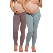 Velvety Soft Maternity Leggings 2-Pack FINAL SALE