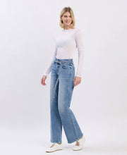 Olivia- High Rise Self Belt Wide Leg