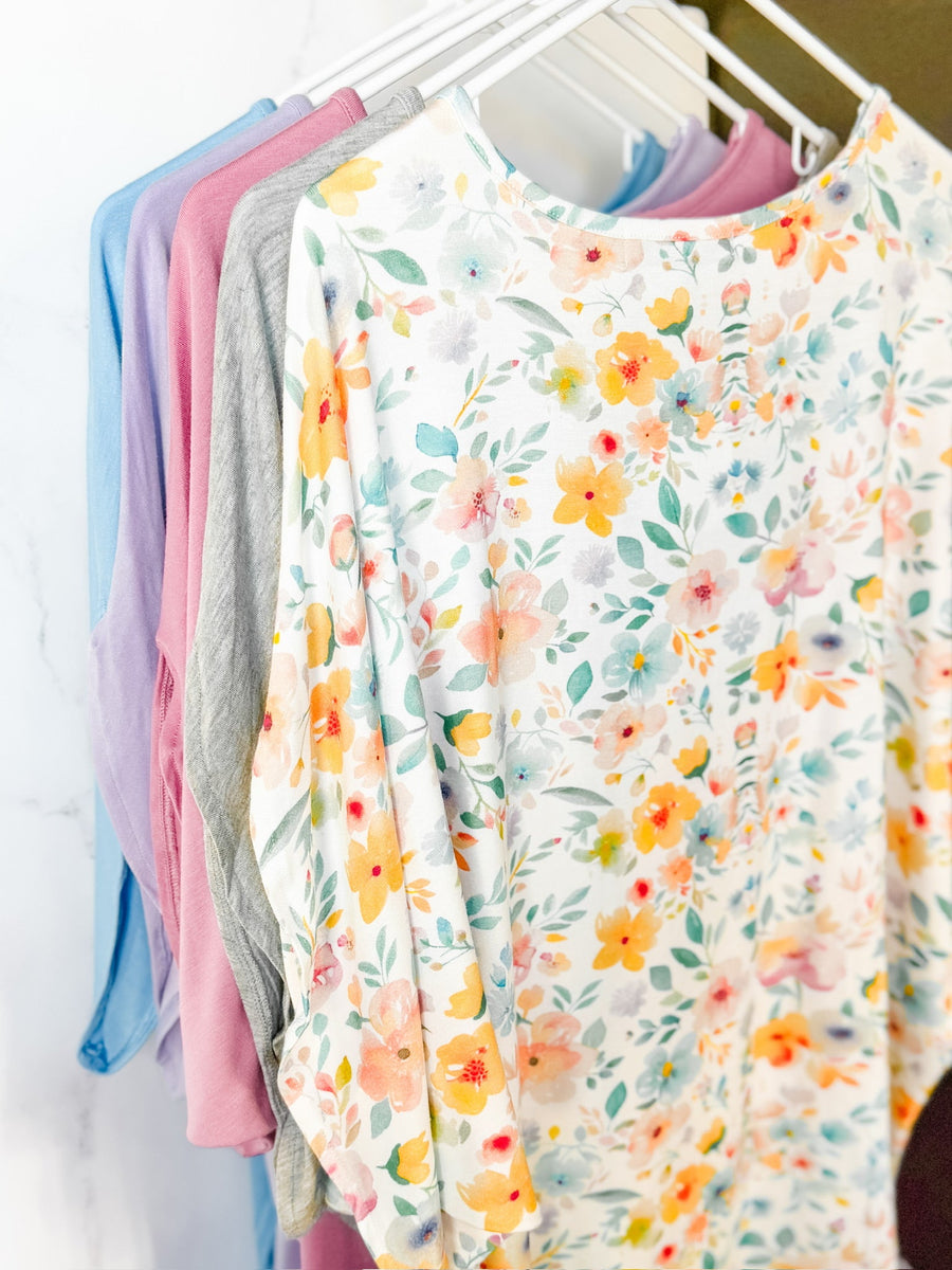 WAREHOUSE Darcy Dolman Top - Rose
