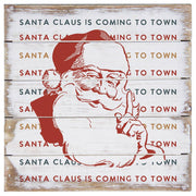 Santa Claus Coming - Perfect Pallet Petites: 6" x 6" x 1"
