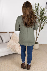 WAREHOUSE Cori Cardigan - Sage