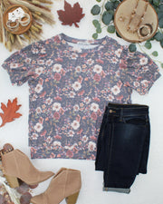 WAREHOUSE ONLY Katie Cozy Top - Blushwood Floral