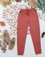WAREHOUSE ONLY Cloud Joggers - Brick
