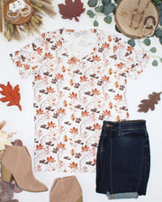 WAREHOUSE ONLY Sophie Top - Fall Foliage