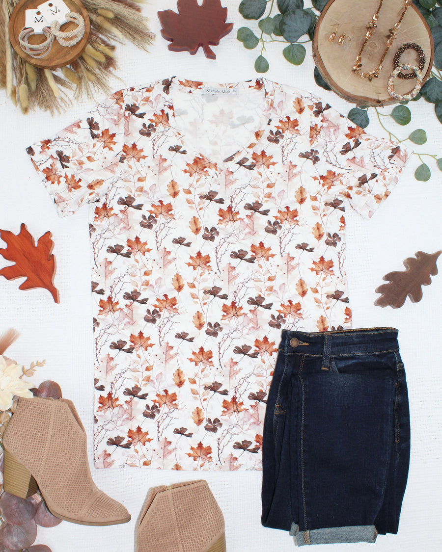 WAREHOUSE ONLY Sophie Top - Fall Foliage