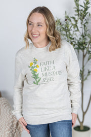 WAREHOUSE Faith Like A Mustard Seed Pullover