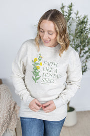 WAREHOUSE Faith Like A Mustard Seed Pullover