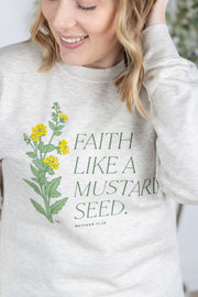 WAREHOUSE Faith Like A Mustard Seed Pullover