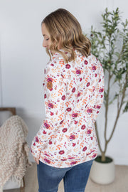 WAREHOUSE Soft Funnel Neck - Autumn Floral