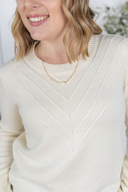 WAREHOUSE Evelyn Sweater - Ivory