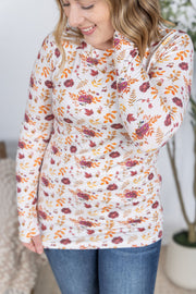 WAREHOUSE Blair Long Sleeve Top - Autumn Floral