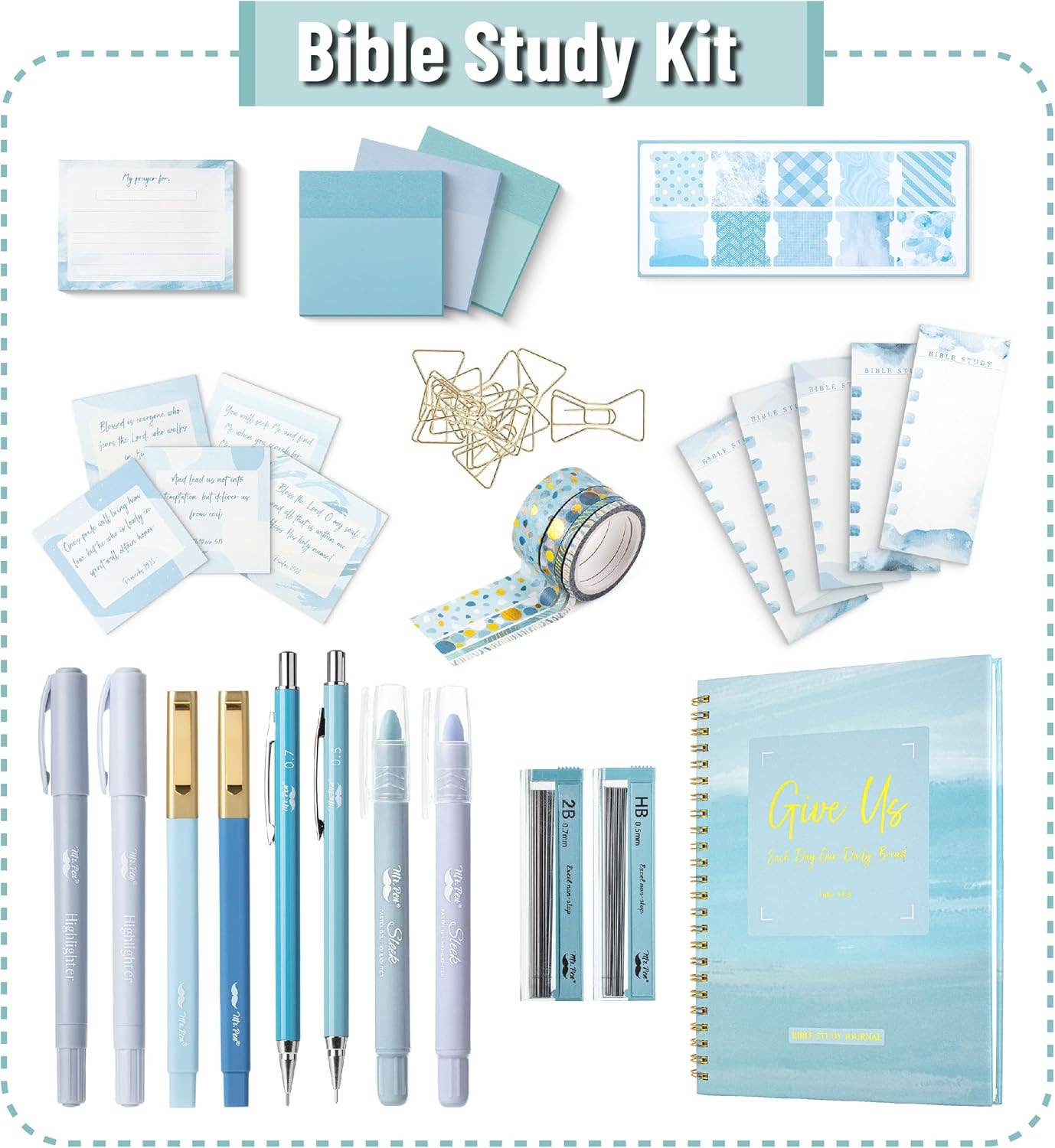 Ocean Breeze Bible Journaling Kit