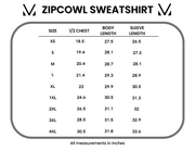 WAREHOUSE Zoey ZipCowl Sweatshirt - I Put A Spell On You and Black