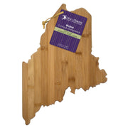 Maine State-Shaped Bamboo Serving & Cutting Board