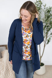WAREHOUSE Cori Cardigan - Navy