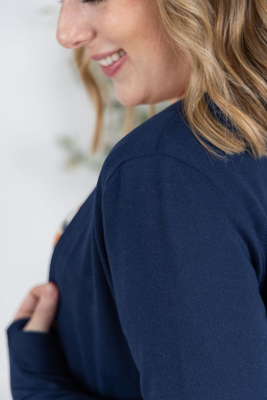 WAREHOUSE Cori Cardigan - Navy