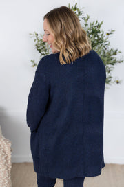 WAREHOUSE Madison Cozy Cardigan - Navy
