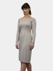 Knee Length Long Sleeve Dress