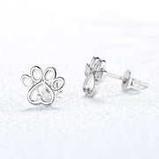 Paw Stud Earrings