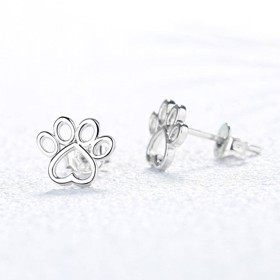 Paw Stud Earrings