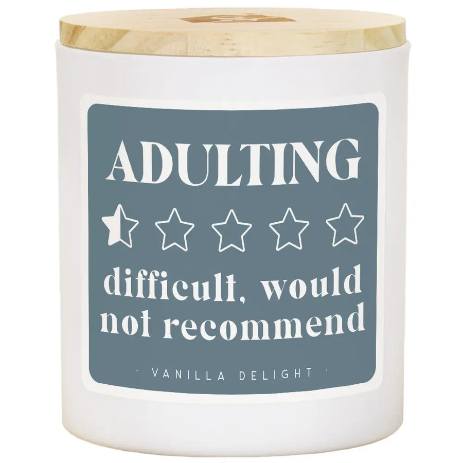 Adulting Difficult - Van - Candles
