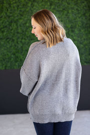 WAREHOUSE Aurora Cozy Sweater - Grey