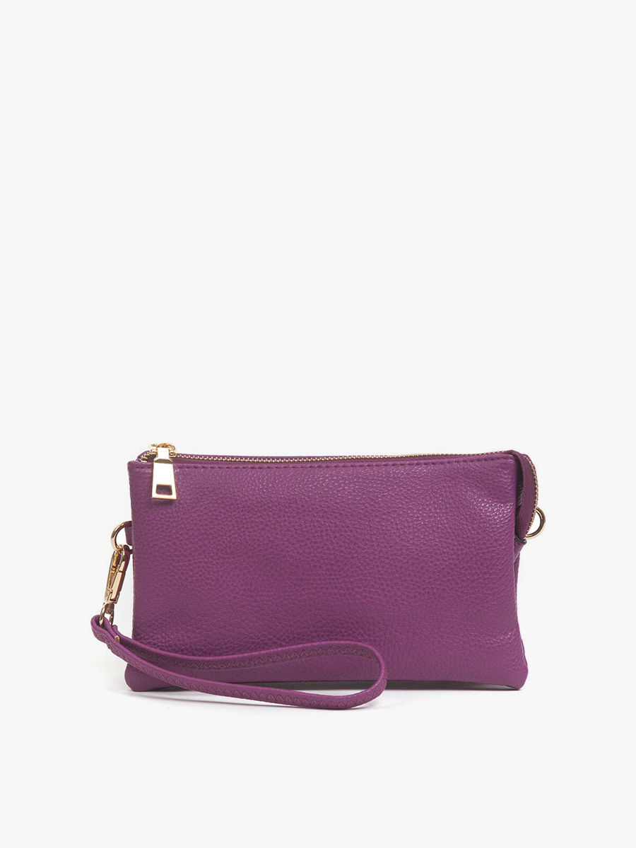 Riley Crossbody/Wristlet: Purple