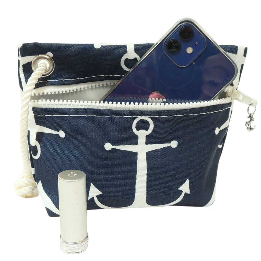 Wristlet, New Anchors on Navy