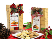Holiday Birch Present Box Cookies